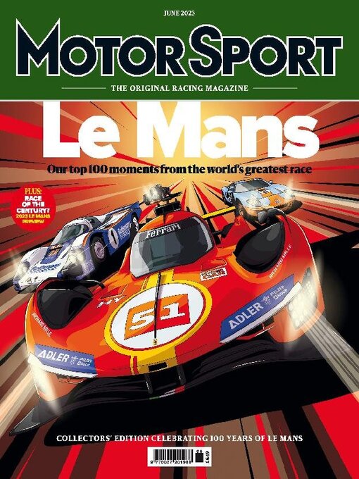 Title details for Motor Sport Magazine by Motorsport Magazine Limited - Available